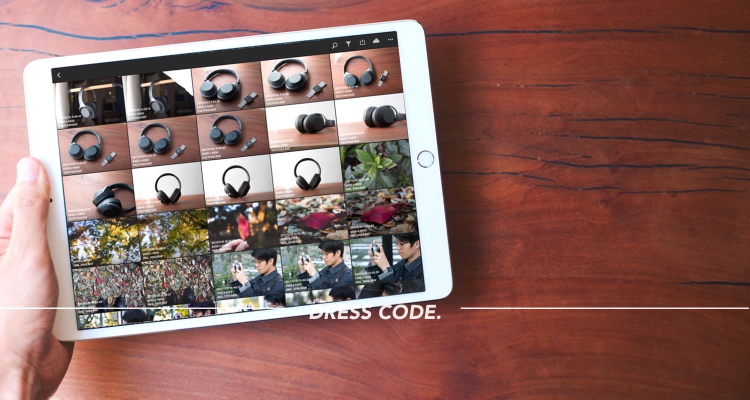 iPadでのRAW編集アプリをVSCOからAdobe Lightroom CCに乗り換えました。