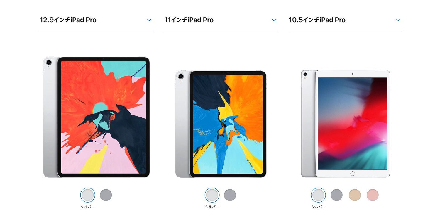 新型ipad Proのモデル比較 12 9 11 10 5インチの選び方を考えてみました Dress Code ドレスコード